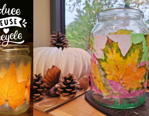 Autumn & Halloween Jam Jar Lights