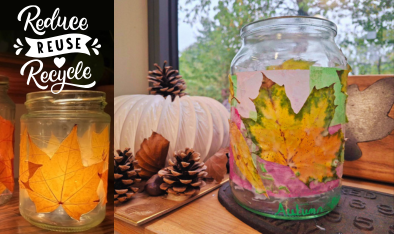 Autumn & Halloween Jam Jar Lights