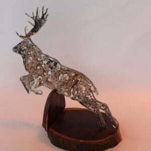 Large Glass Stag