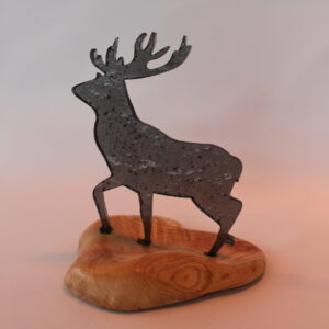 Small Glass Stag